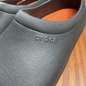 Crocs Dual Comfort Work  Black  Unisex Slip-resistant Men 7 Women's 9 Shoes